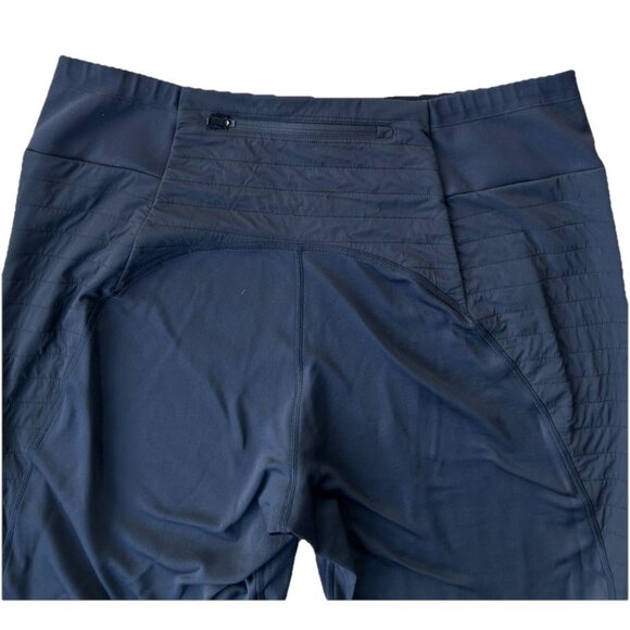 Athleta Peak Hybrid Fleece Tight Legging Black Athleisure Gym Activewear Size XL - Picture 7 of 8